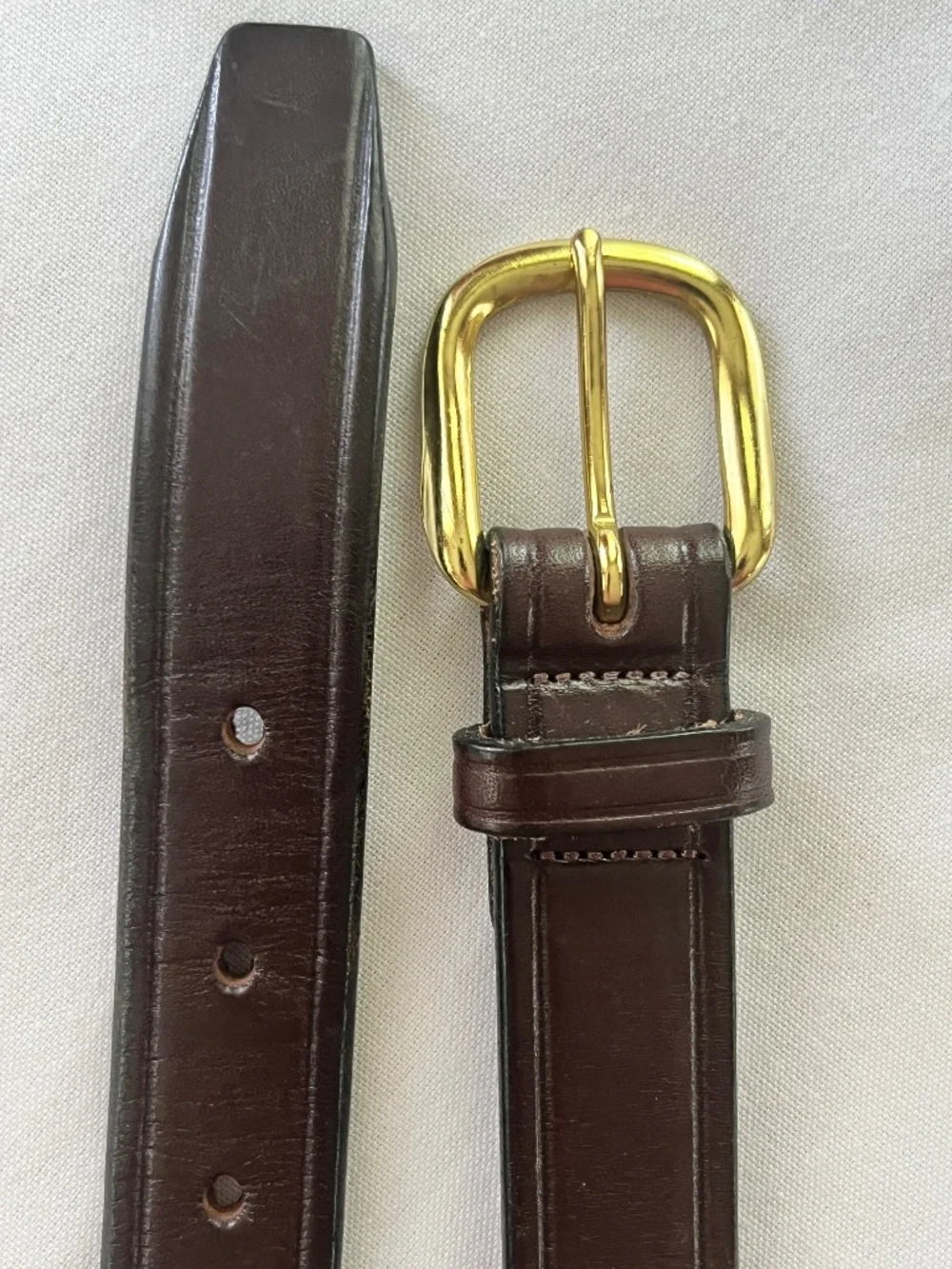 Tory English Bridle Leather Belt